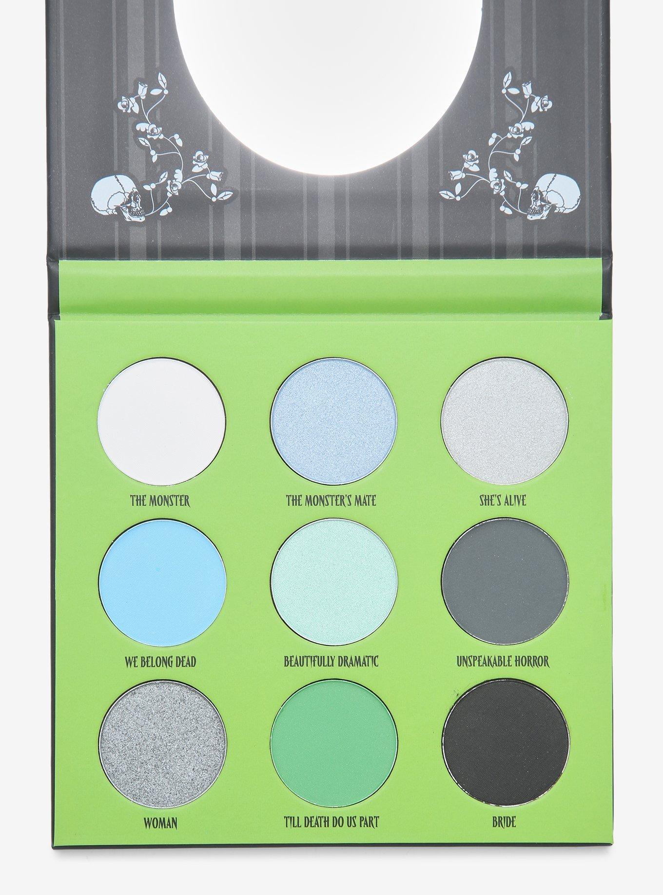 Universal Monsters The Bride Of Frankenstein Eyeshadow Palette, , alternate