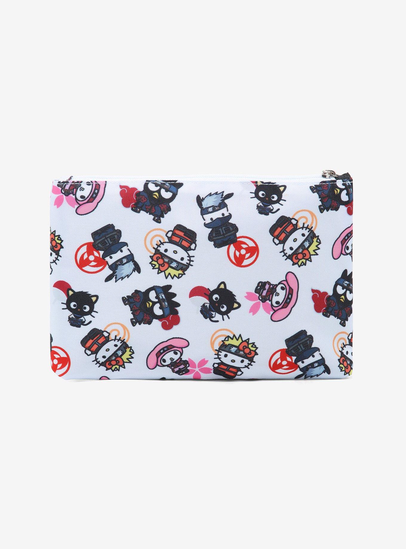 Naruto Shippuden X Hello Kitty & Friends Makeup Bag, , alternate