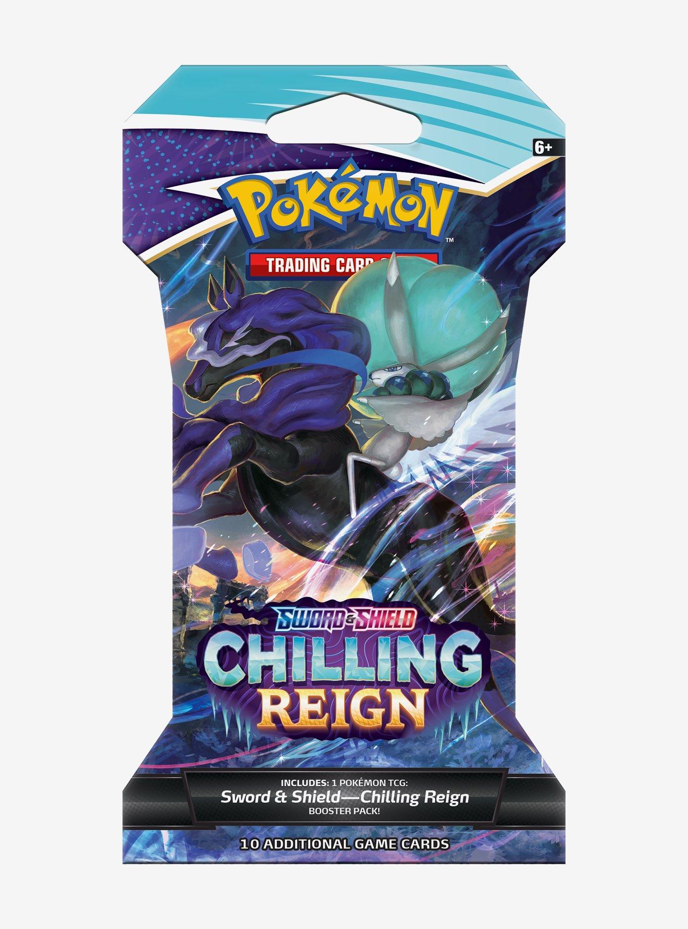 Pok&eacute;mon Sword & Shield Chilling Reign Card Game Booster Pack, , alternate