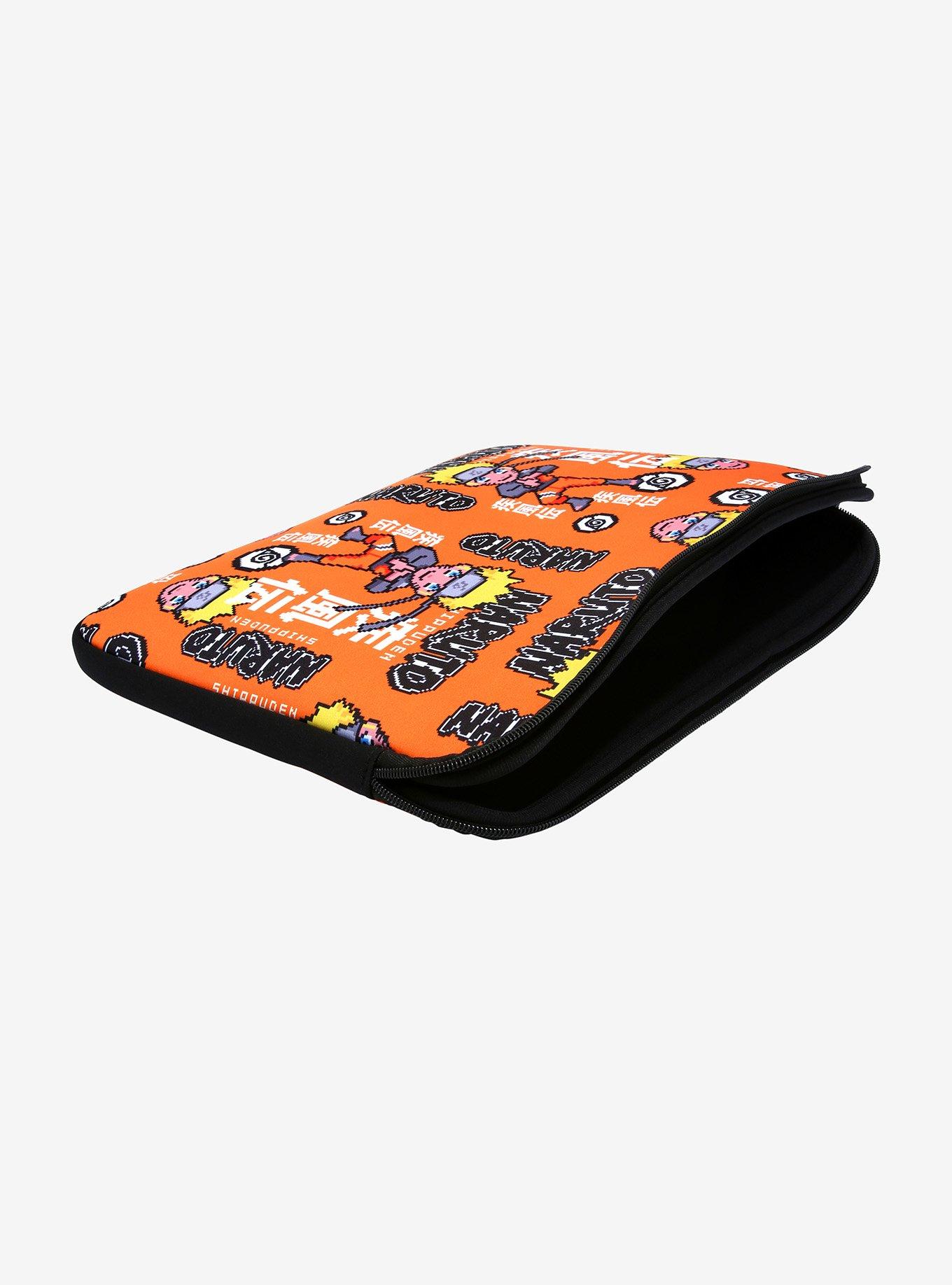 Naruto Shippuden Naruto 8-Bit Sprite Laptop Sleeve, , alternate
