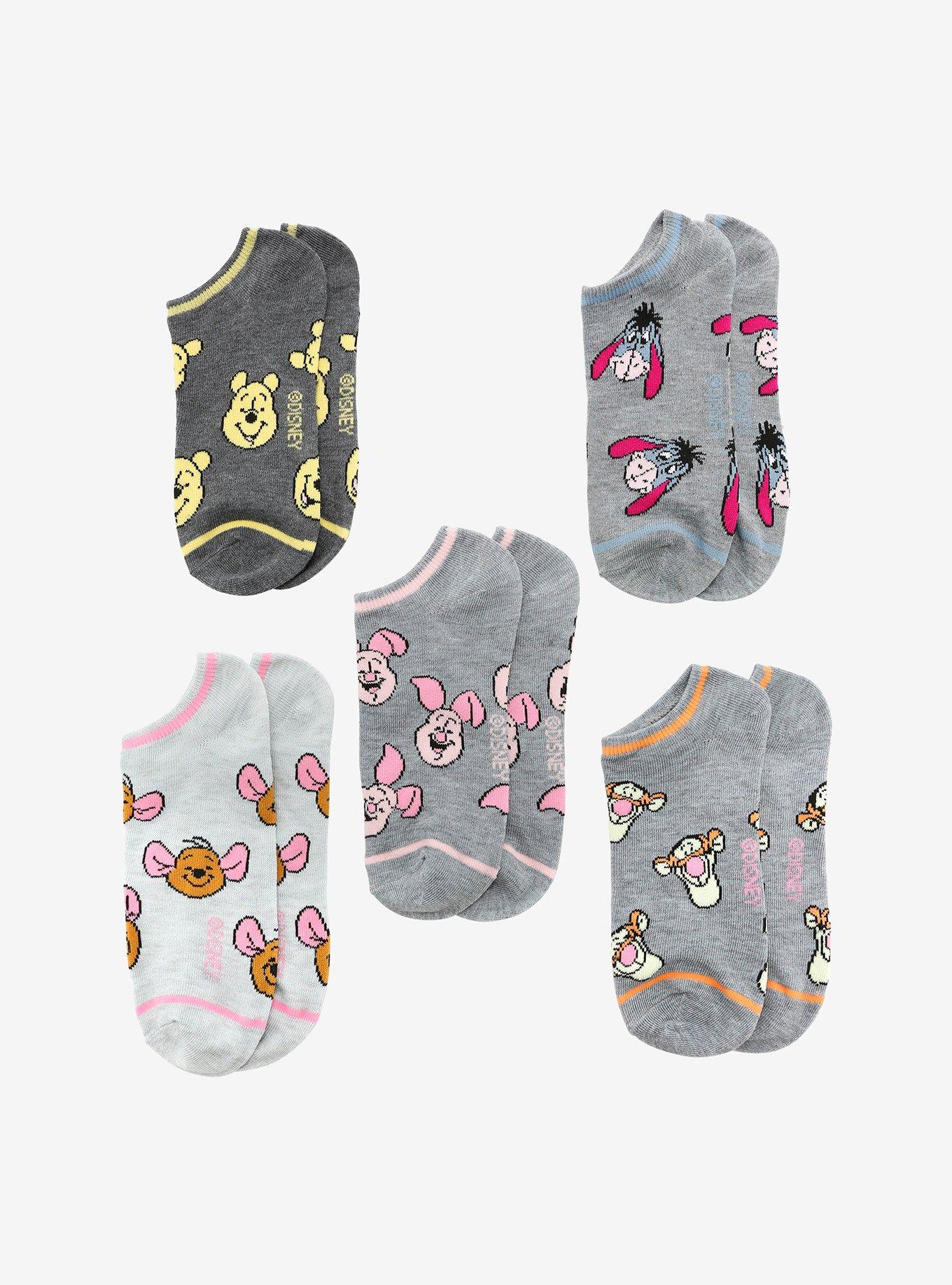 Disney Winnie the Pooh Character Sock Set, , alternate
