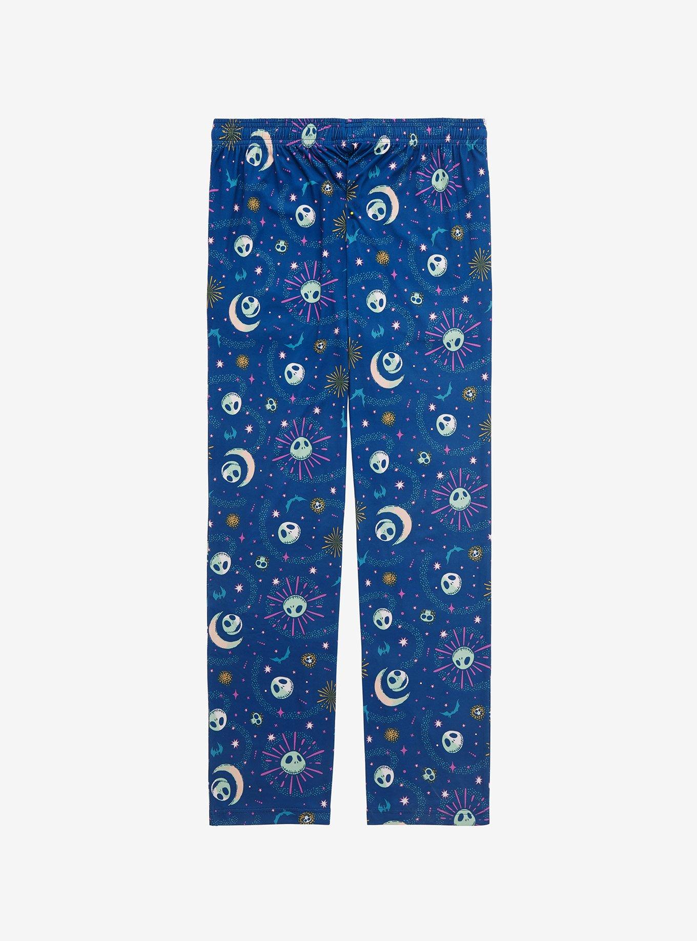 Disney The Nightmare Before Christmas Jack Skellington Celestial Sleep Pants - BoxLunch Exclusive, MULTI, alternate