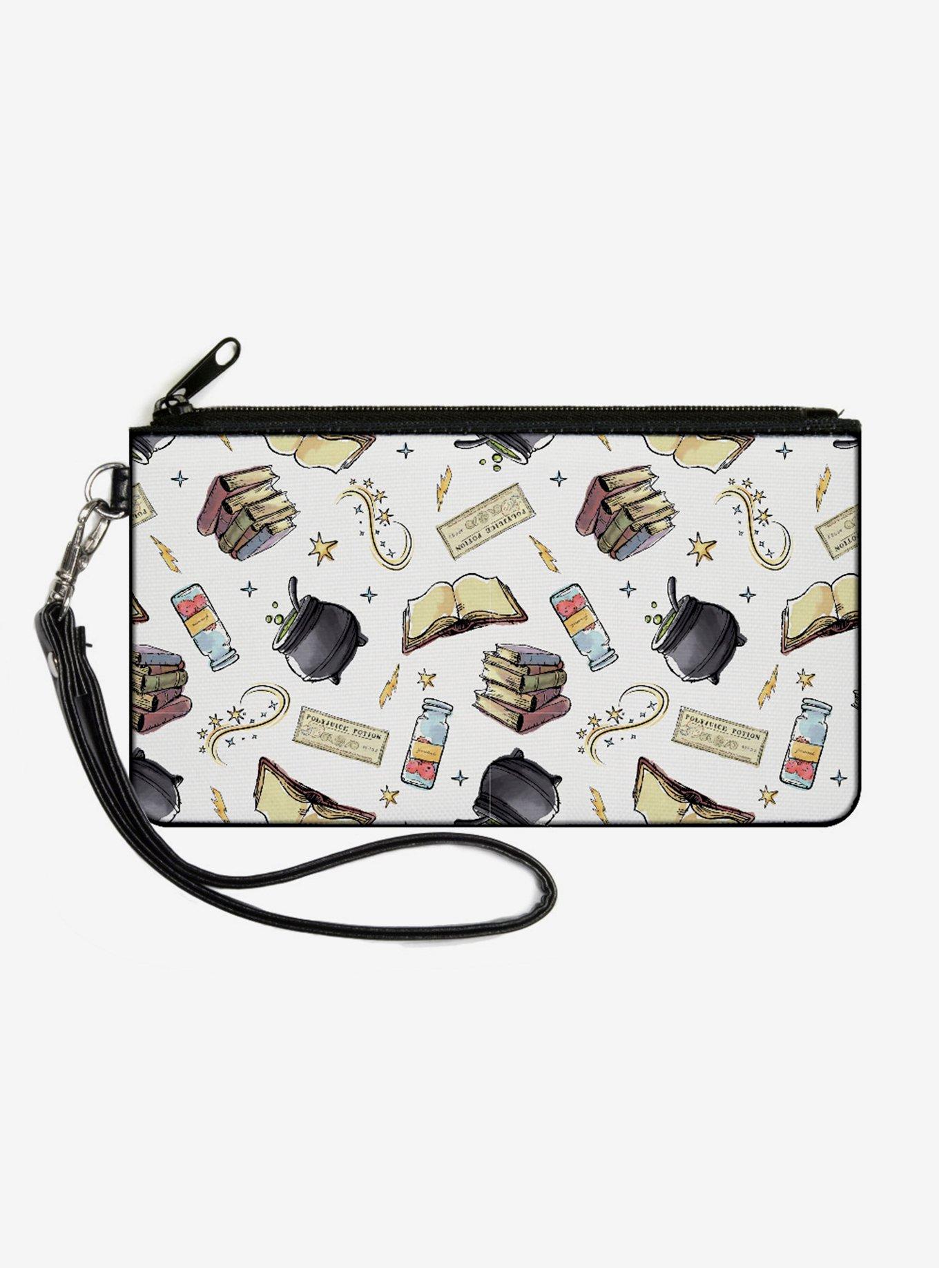 Harry Potter Magical Elements Canvas Clutch Wallet, , alternate