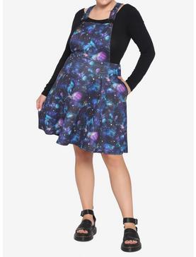 Watercolor Galaxy Skirtall Plus Size, , hi-res