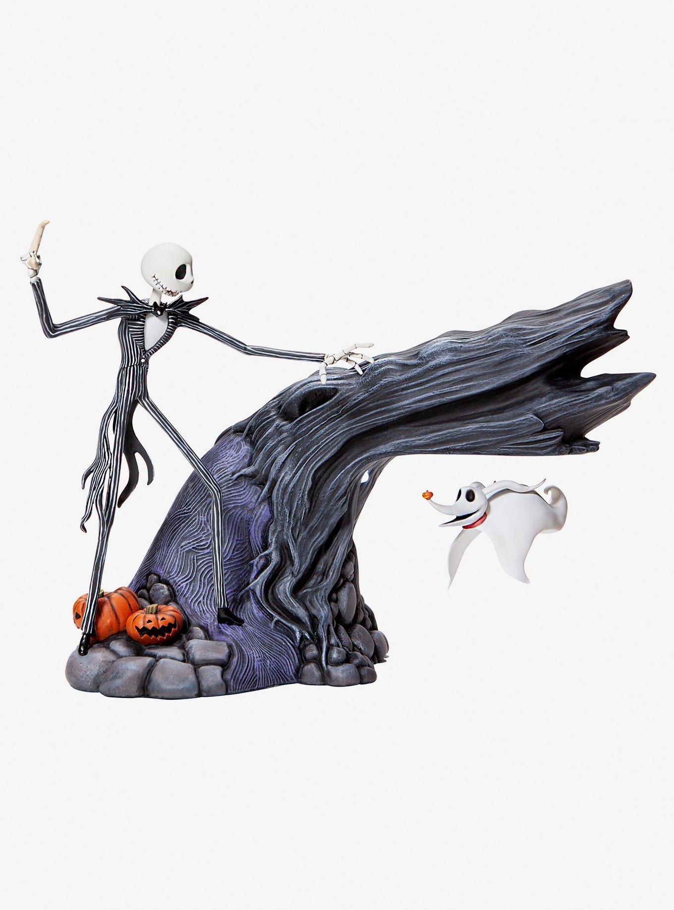 Disney The Nightmare Before Christmas Jack Skellington with Levitating Zero Figure, , alternate