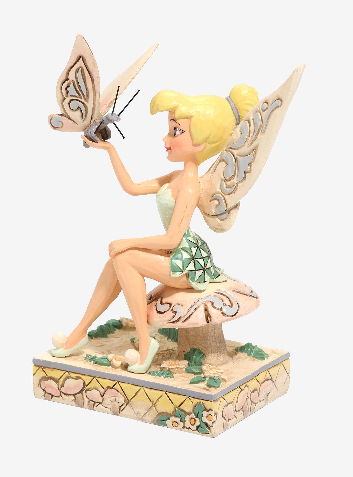 Disney Peter Pan Disney Traditions Tinkerbell White Woodland Statue, , alternate