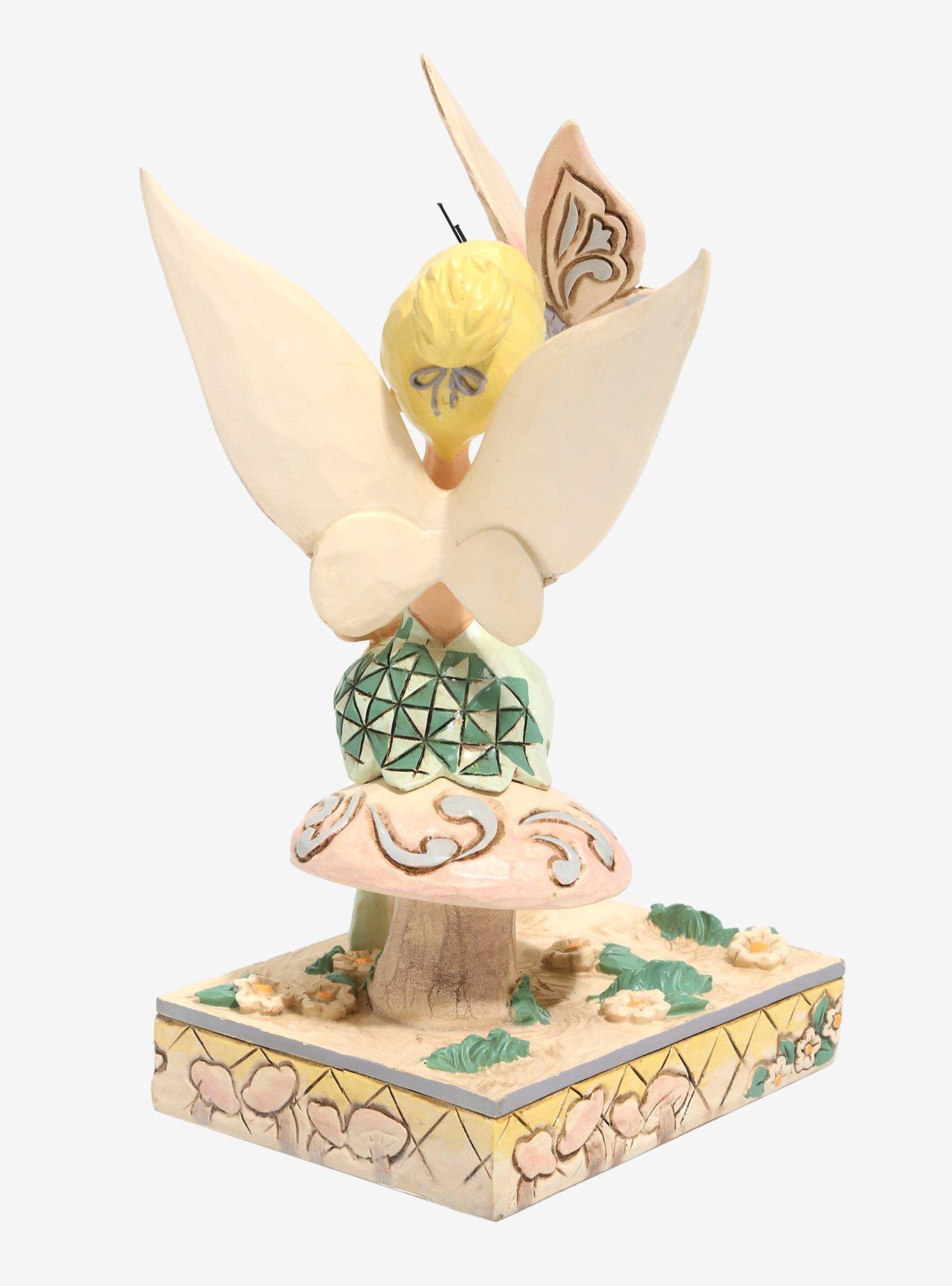 Disney Peter Pan Disney Traditions Tinkerbell White Woodland Statue, , alternate