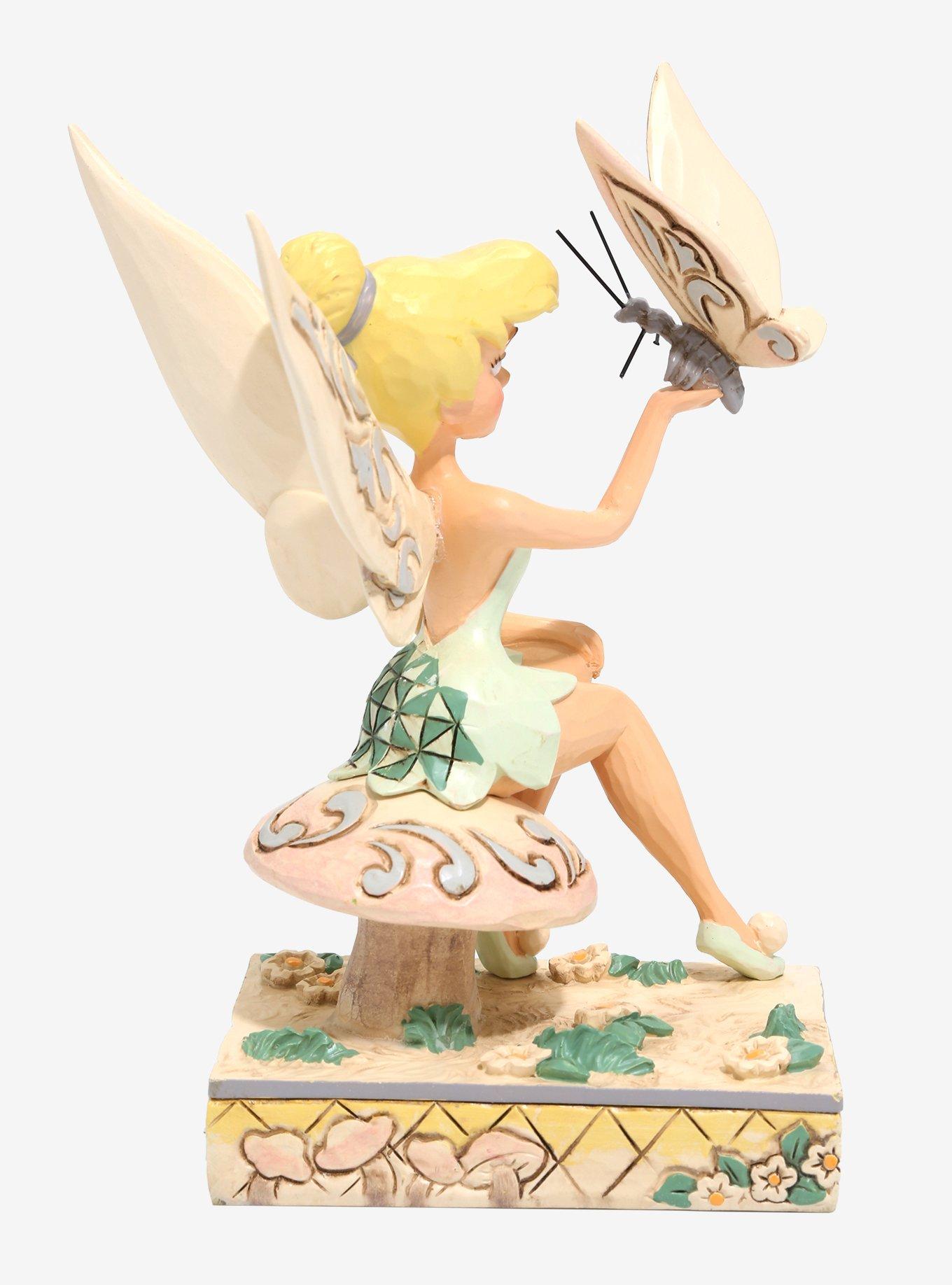 Disney Peter Pan Disney Traditions Tinkerbell White Woodland Statue, , alternate
