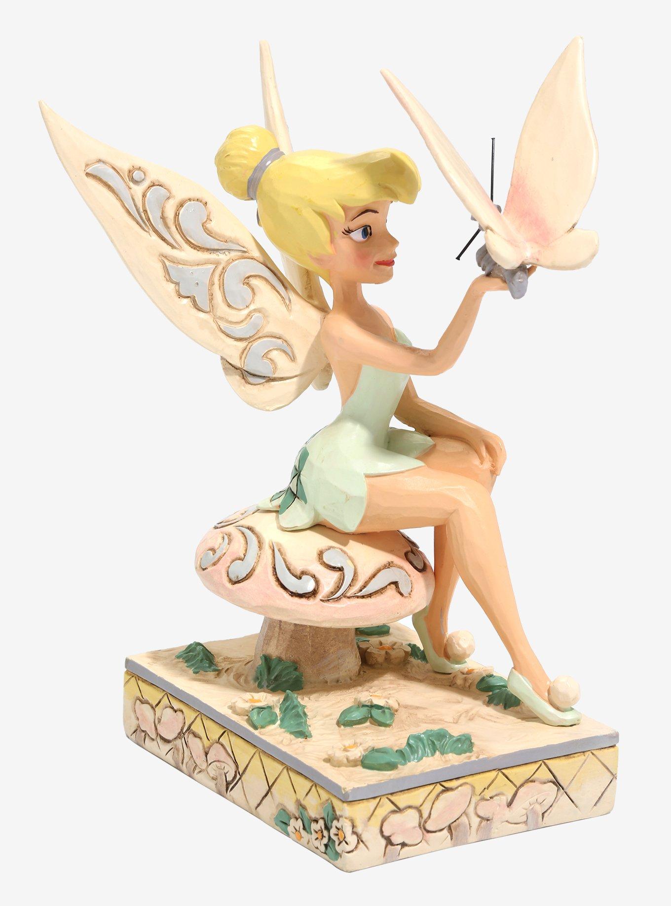Disney Peter Pan Disney Traditions Tinkerbell White Woodland Statue, , alternate