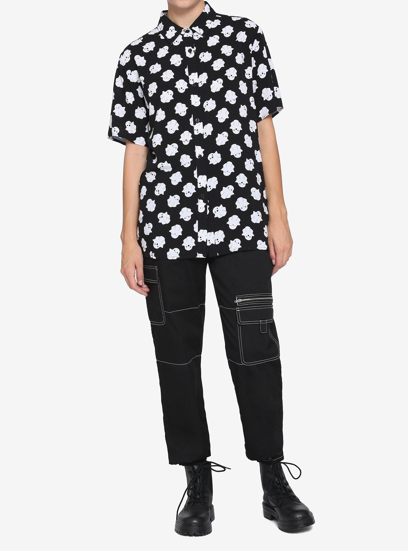 Ghost Girls Woven Button-Up, , hi-res