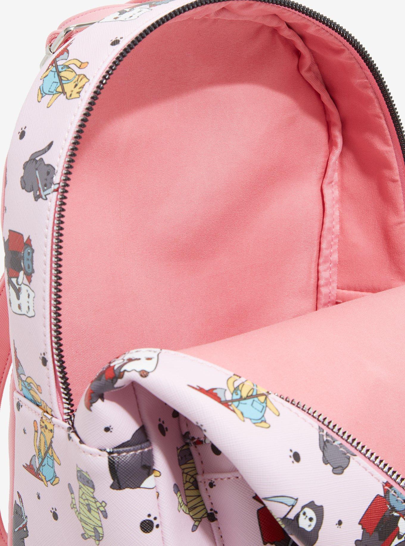 Pink Costumed Cats Mini Backpack, , alternate