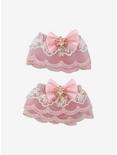 Sakura Lace Bracelet Cuff Set, , alternate