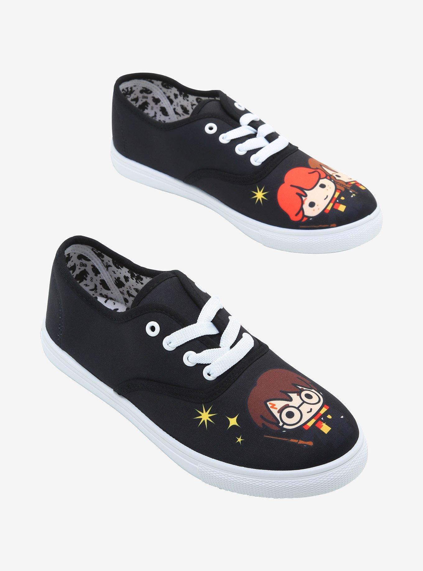 Harry Potter Chibi Lace-Up Sneakers, MULTI, alternate