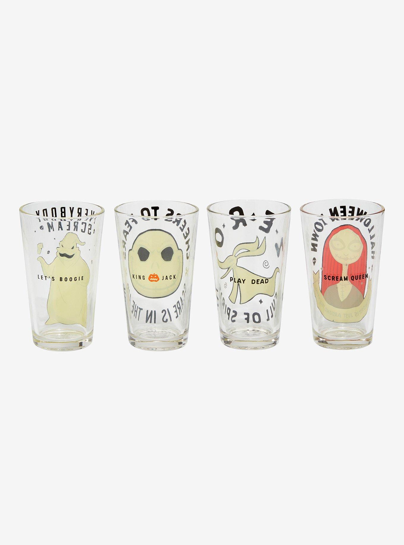 Disney The Nightmare Before Christmas Characters Pint Glass Set, , alternate
