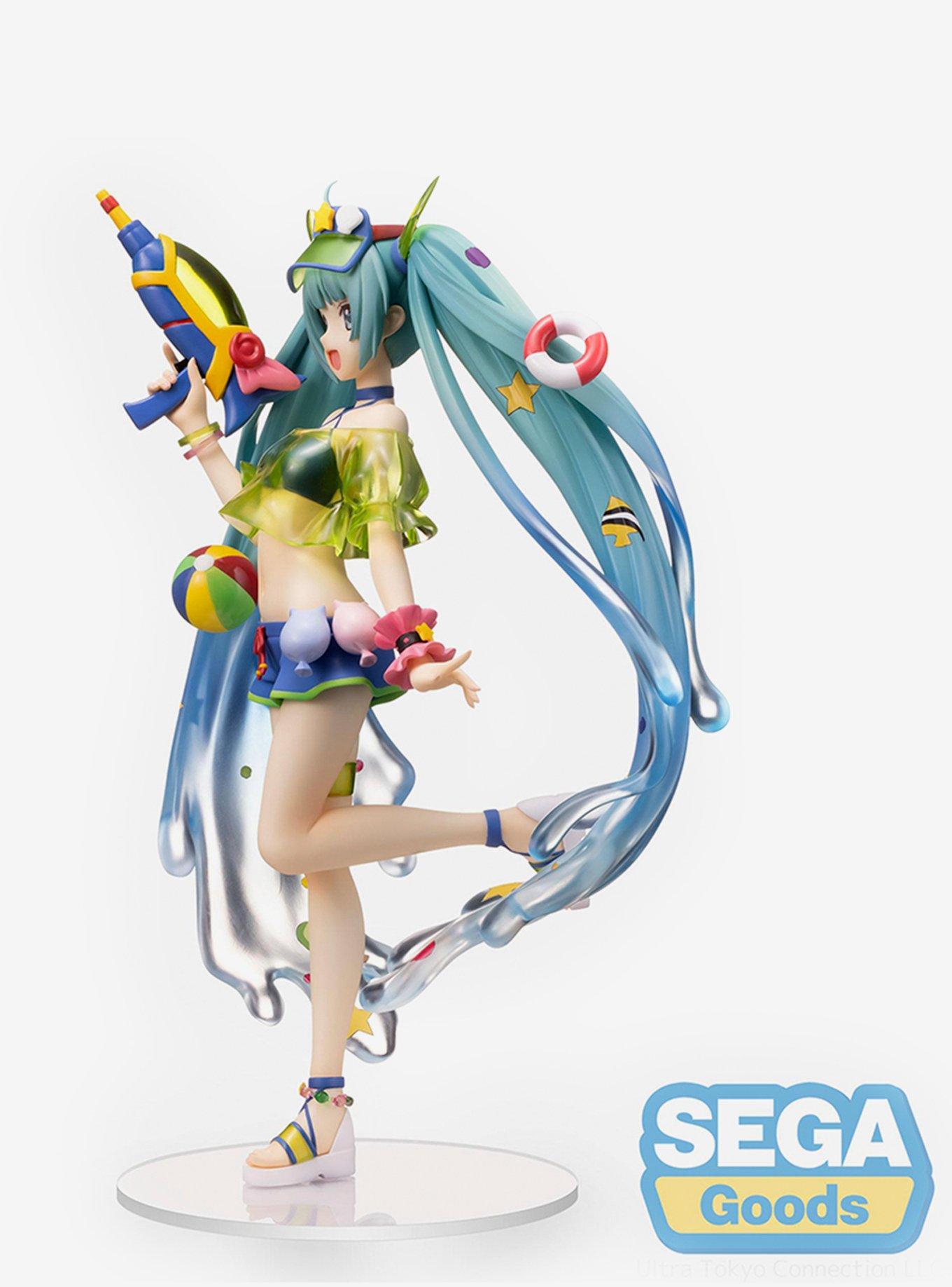 SEGA Vocaloid Miku Hatsune (Splash Parade) Super Premium Figure, , alternate