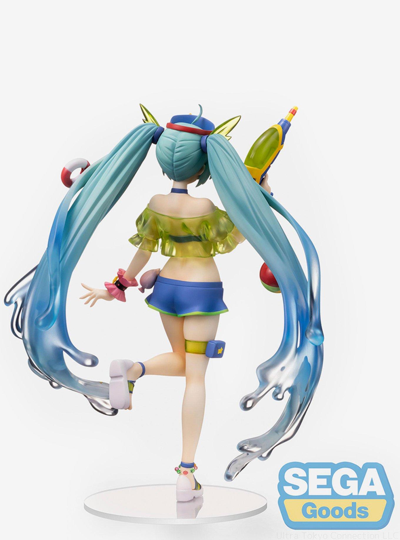 SEGA Vocaloid Miku Hatsune (Splash Parade) Super Premium Figure, , alternate