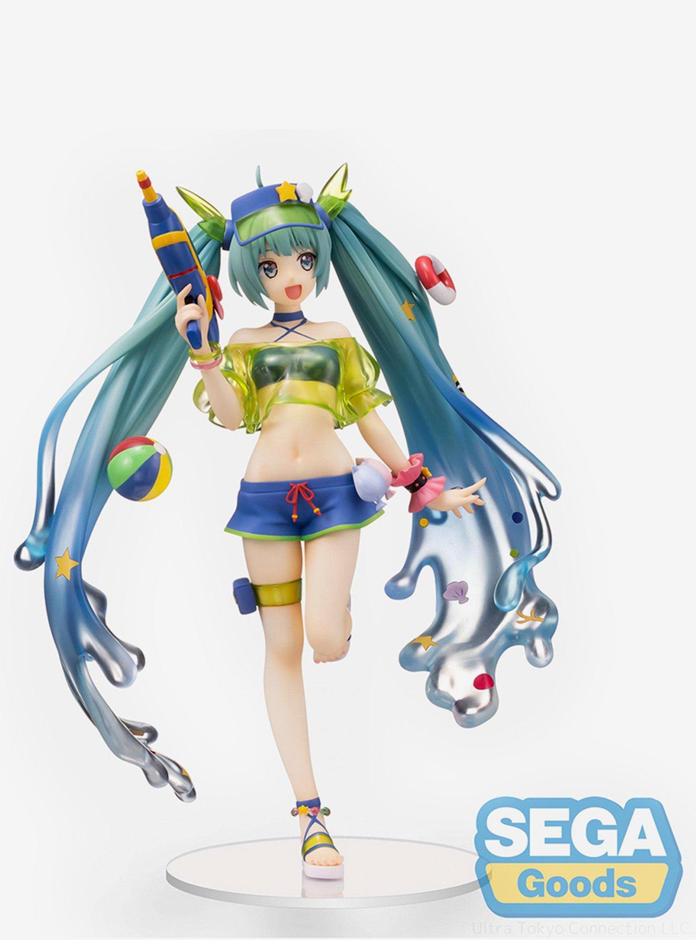 SEGA Vocaloid Miku Hatsune (Splash Parade) Super Premium Figure, , alternate
