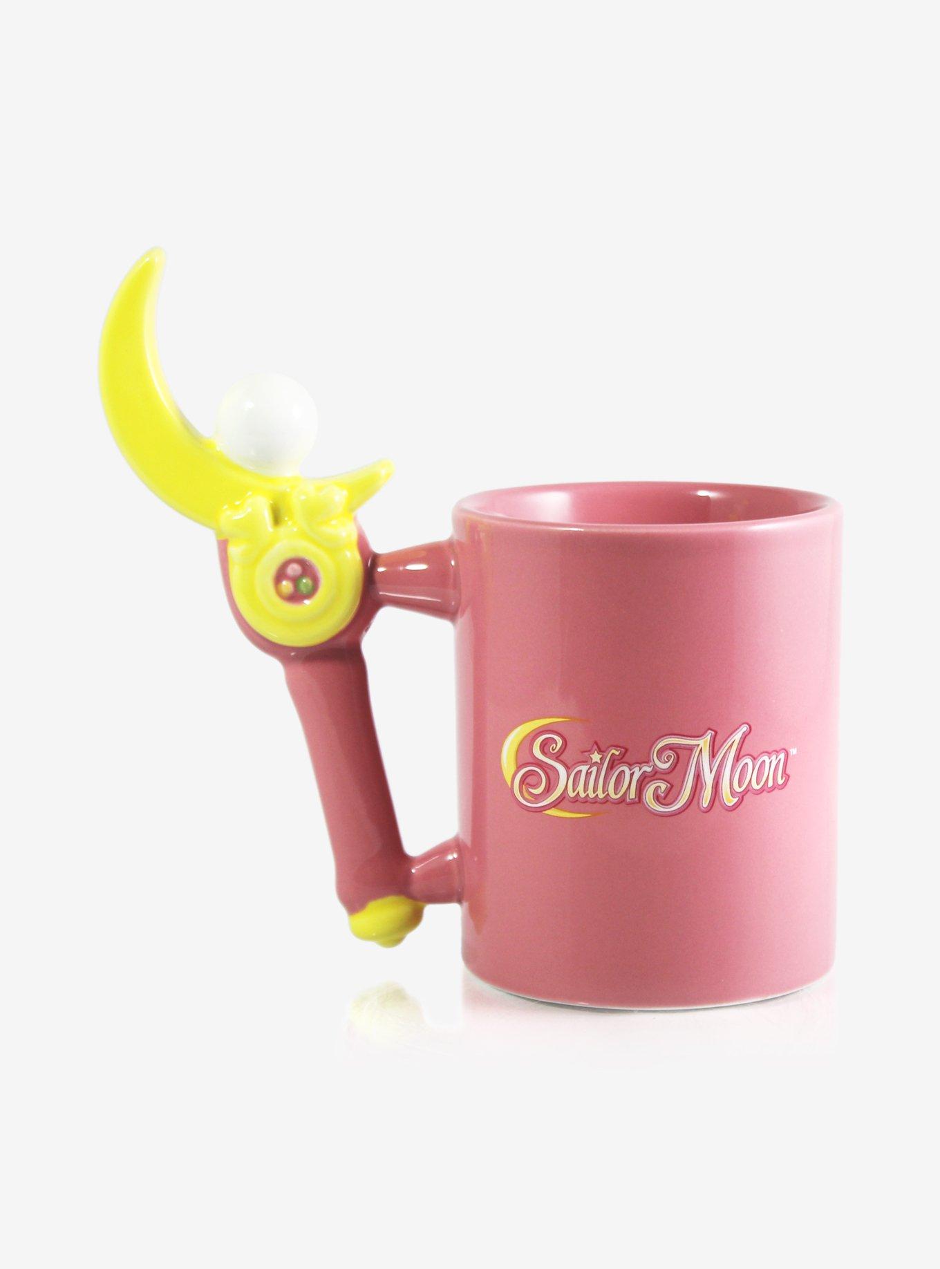 Sailor Moon Moon Wand Handle Sculpted Mug, , alternate