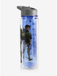 Attack On Titan Levi & Eren Water Bottle, , alternate