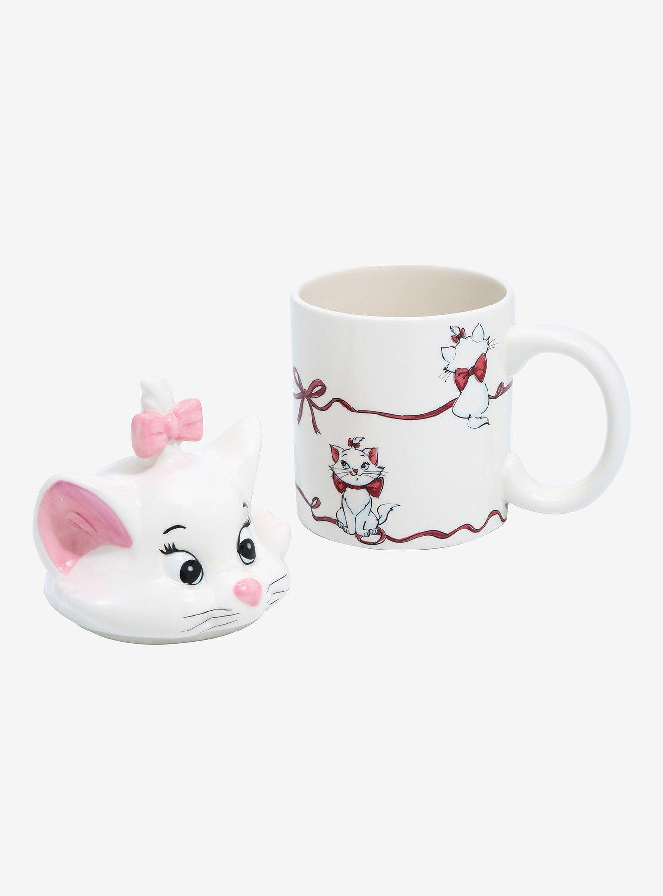 Disney The Aristocats Marie Figural Mug with Lid, , alternate