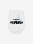 Star Wars The Mandalorian Mando & The Child Wine Glass - BoxLunch Exclusive, , alternate