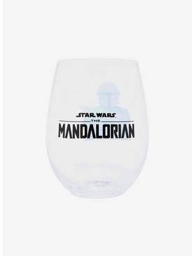 Star Wars The Mandalorian Mando & The Child Wine Glass - BoxLunch Exclusive, , hi-res