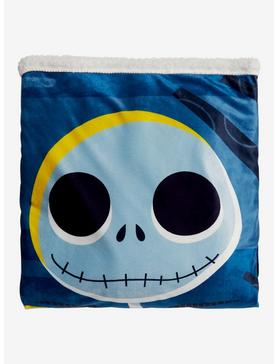 Disney The Nightmare Before Christmas Poster Sherpa Throw - BoxLunch Exclusive, , hi-res