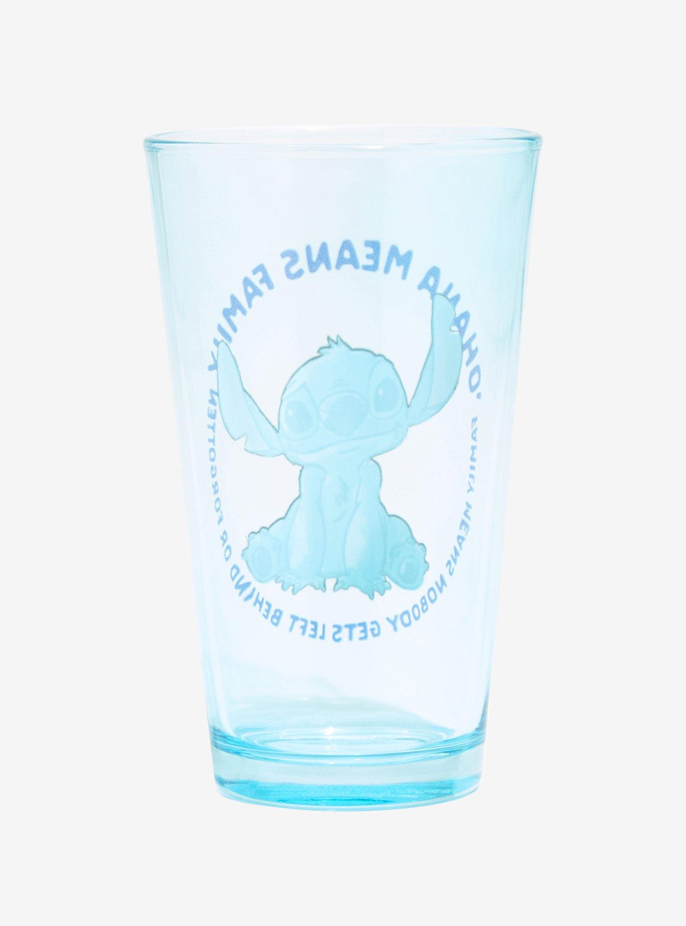 Disney Lilo & Stitch Ohana Means Family Pint Glass, , alternate