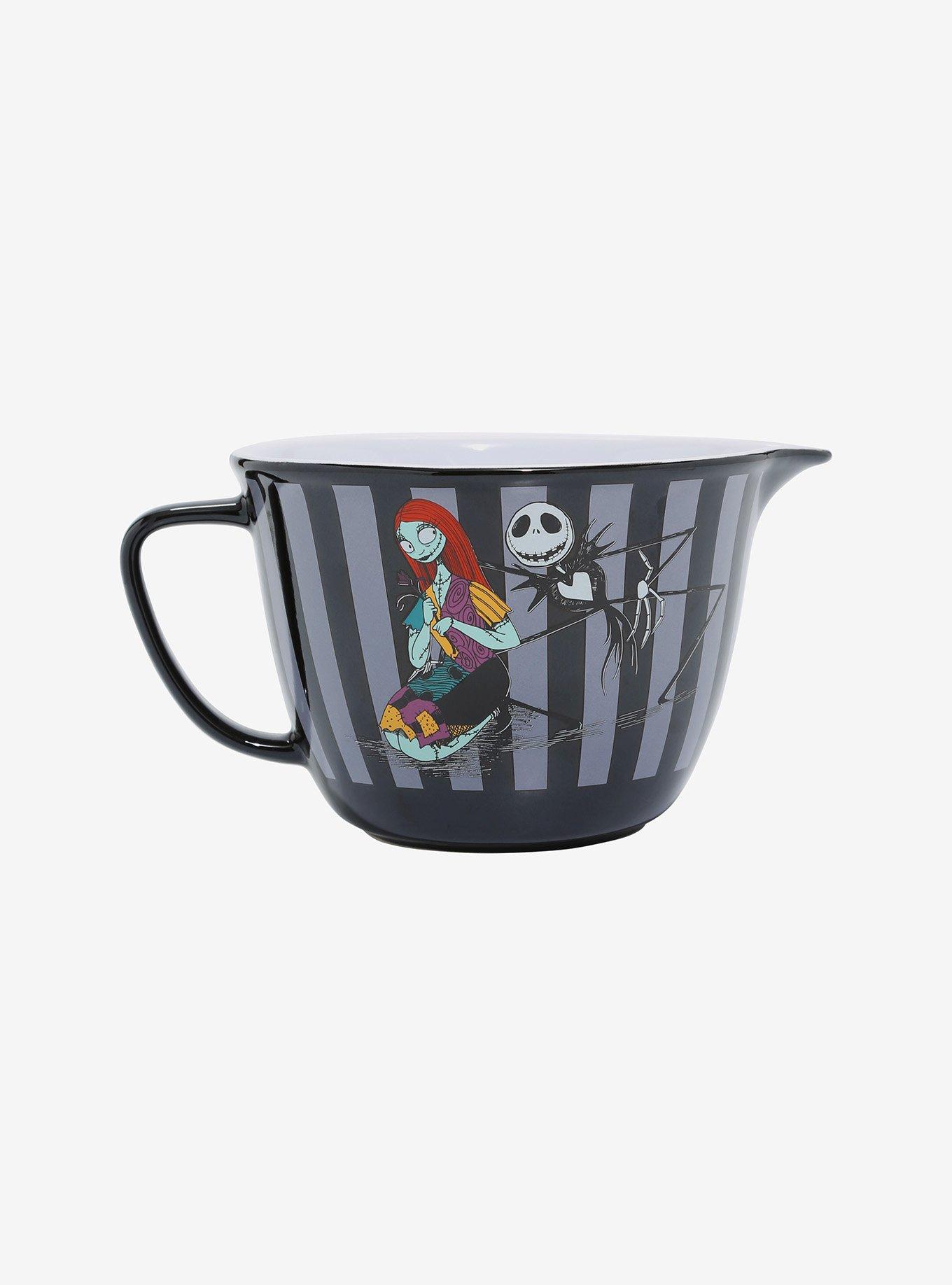 Disney The Nightmare Before Christmas Jack Skellington & Sally Striped Mixing Bowl, , alternate