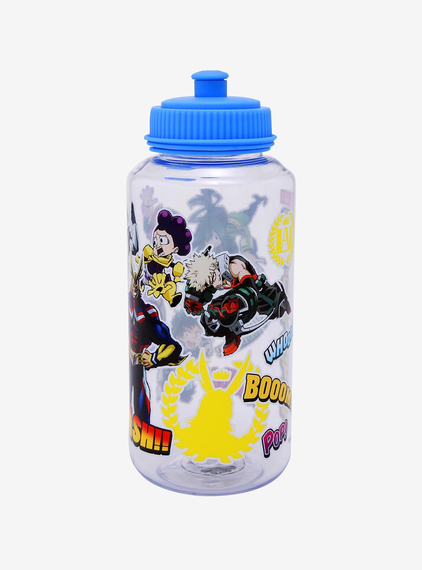 My Hero Academia Characters Sports Water Bottle, , alternate