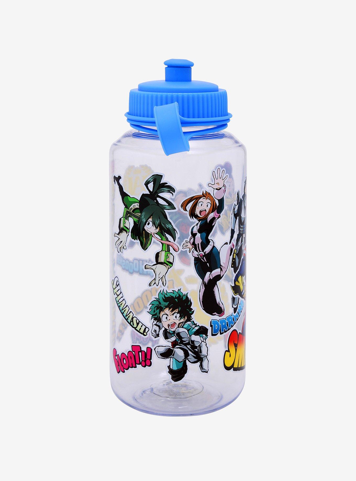 My Hero Academia Characters Sports Water Bottle, , alternate