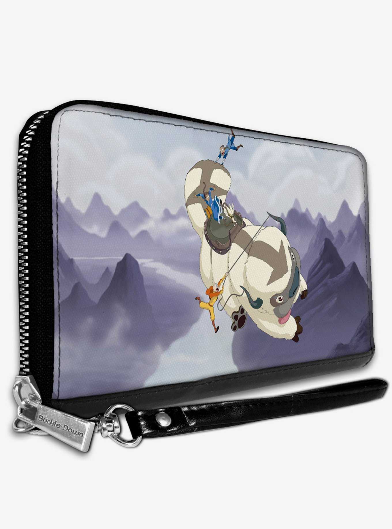 Avatar the Last Airbender Appa Carrying Group Zip Around Wallet, , hi-res