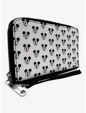 Disney Mickey Mouse Smiles Zip Around Wallet, , hi-res
