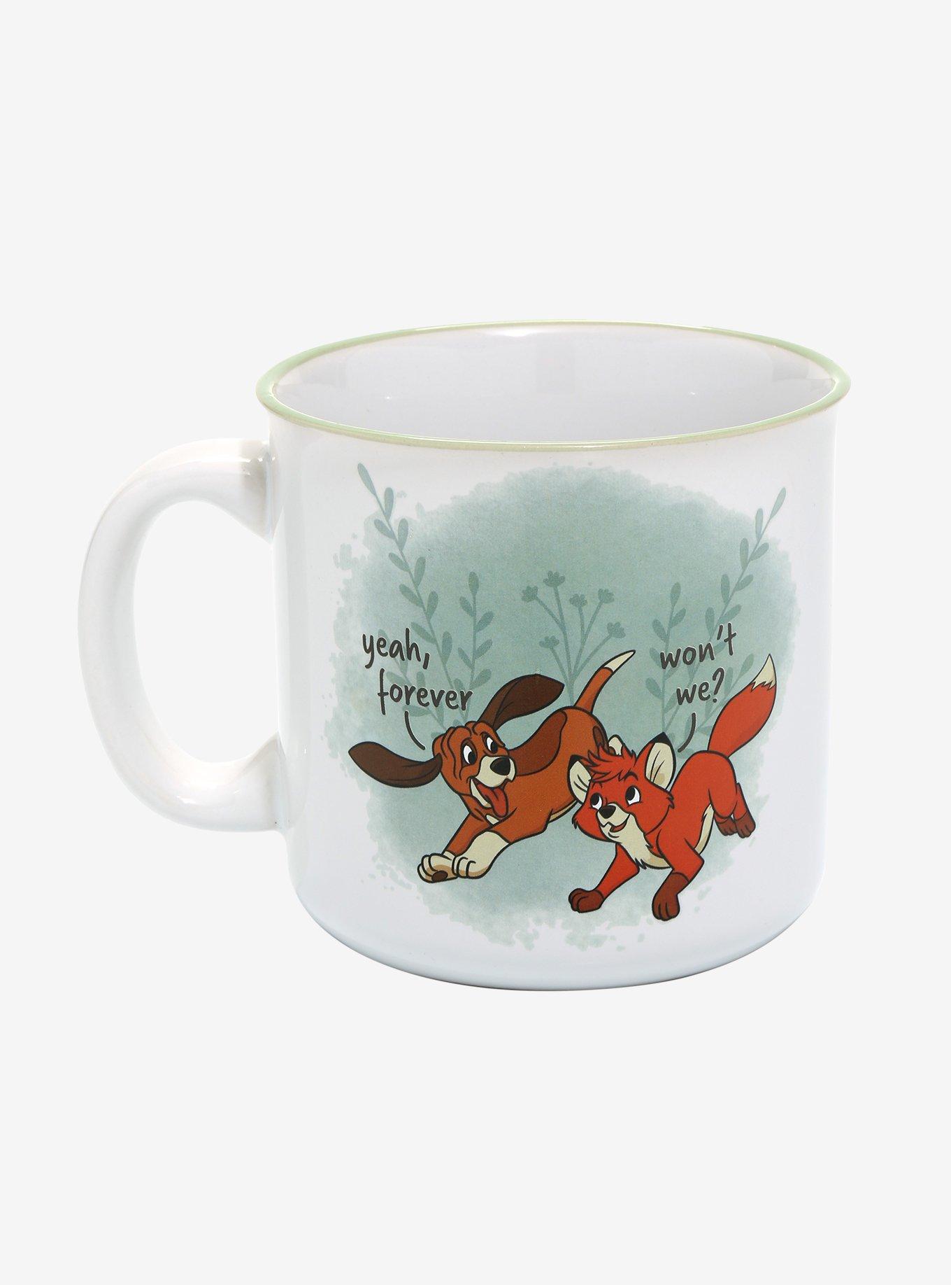 Disney The Fox and the Hound Always Be Friends Camper Mug, , alternate