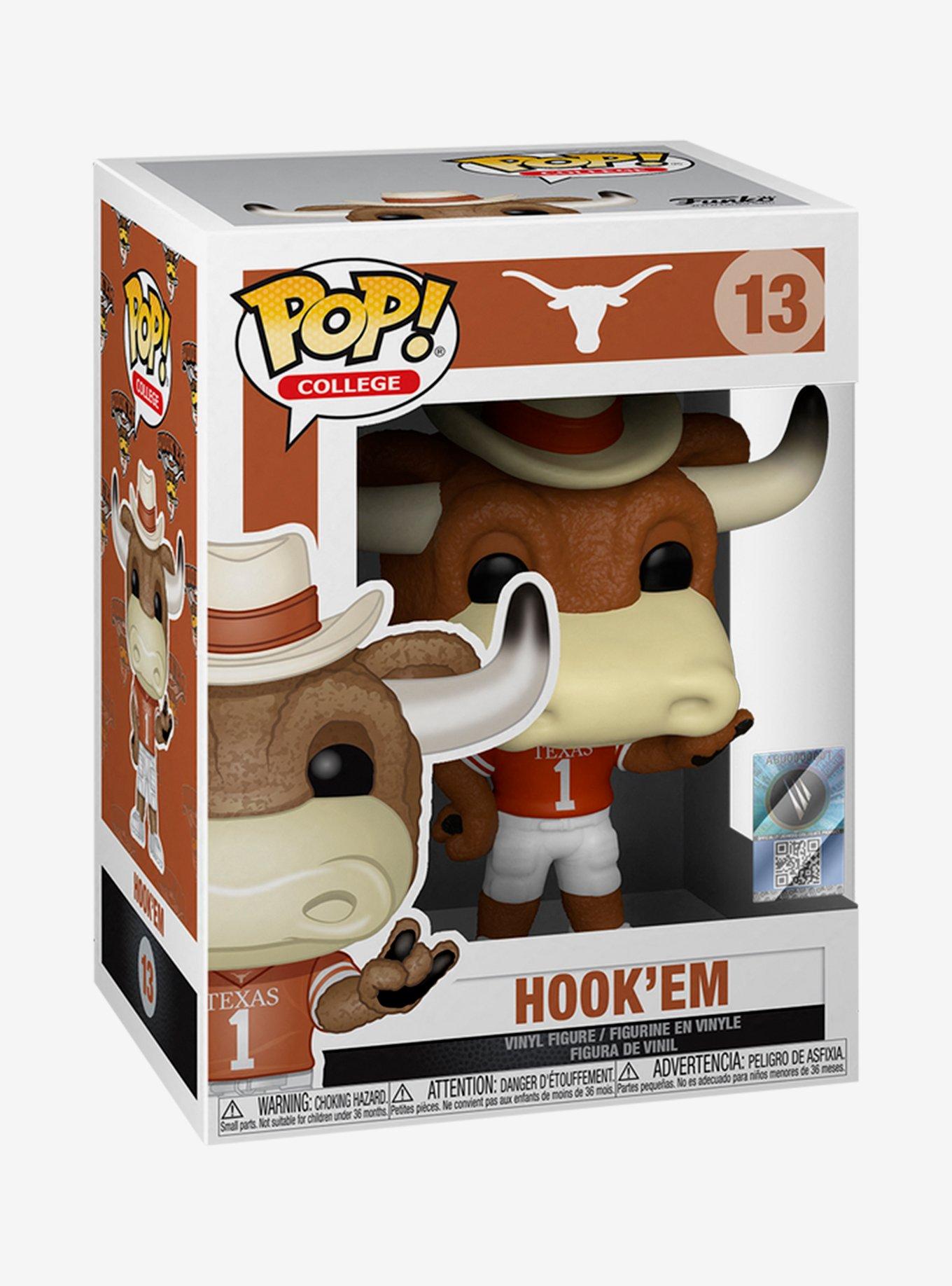 Funko Pop! College Mascots Texas Longhorns Hook 'Em Vinyl Figure, , alternate