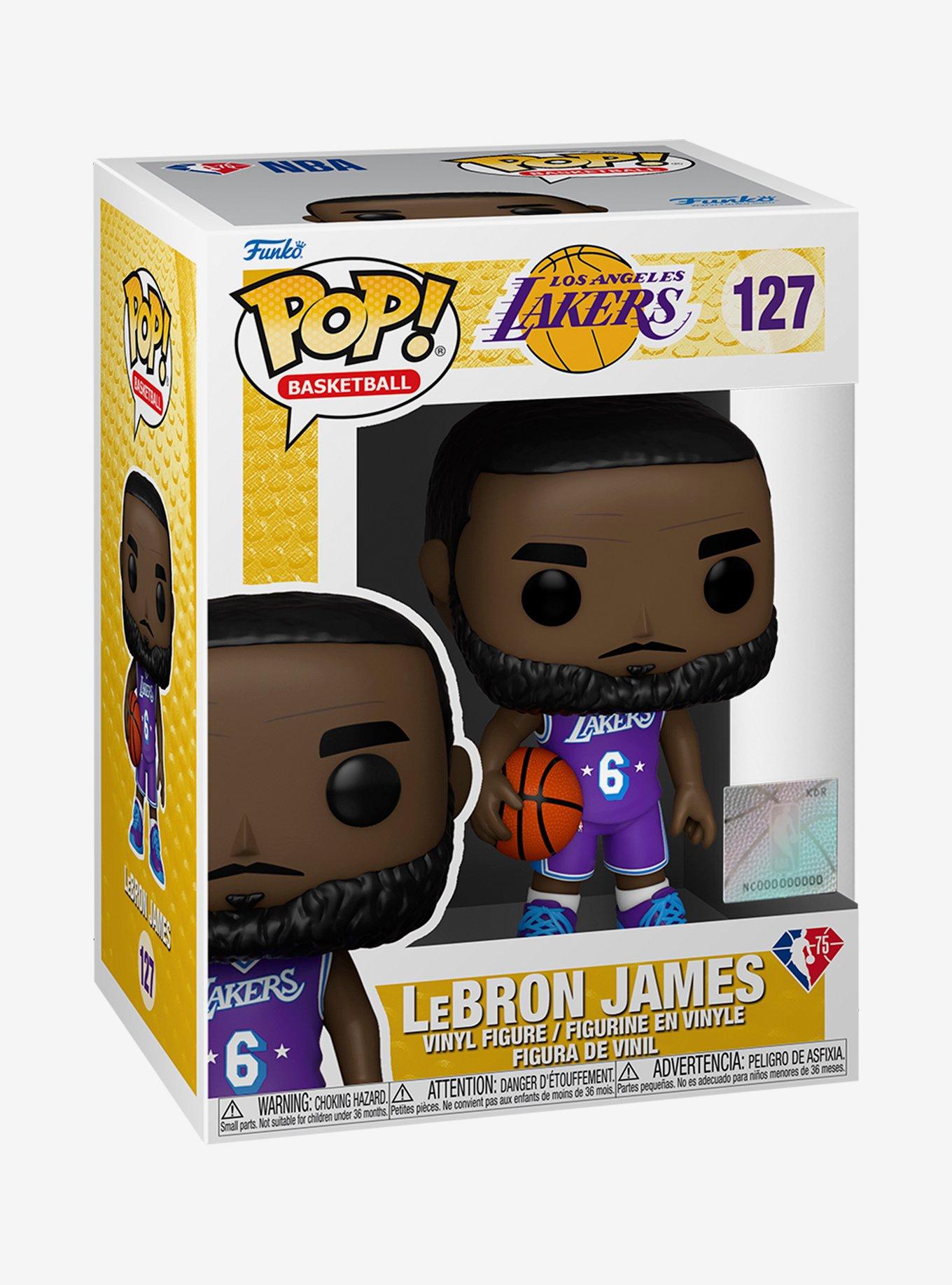Funko Pop! Basketball Los Angeles Lakers LeBron James Vinyl Figure, , alternate