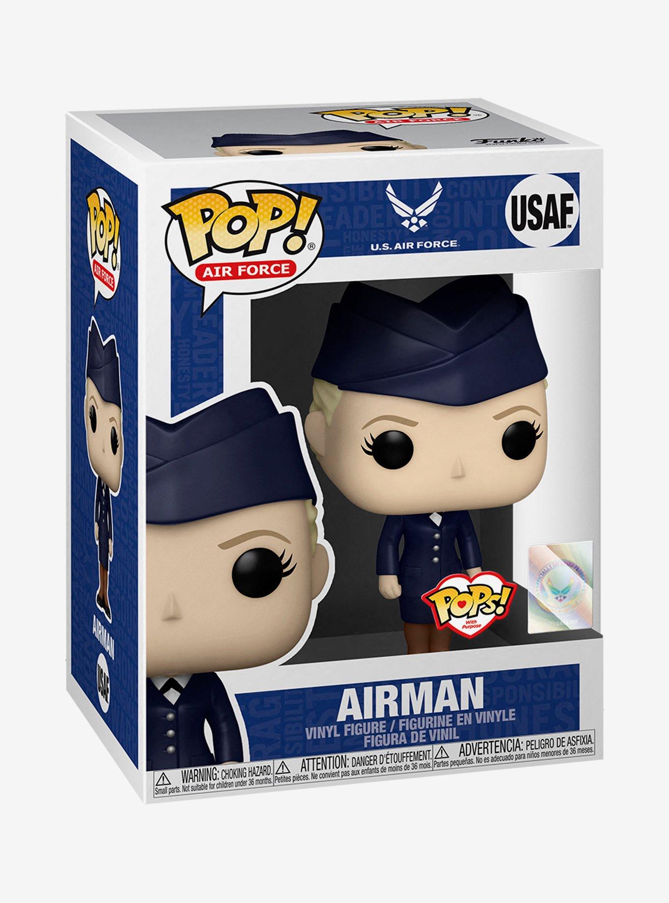 Funko Pop! U.S. Air Force Airman Female Vinyl Figure (Version C), , alternate