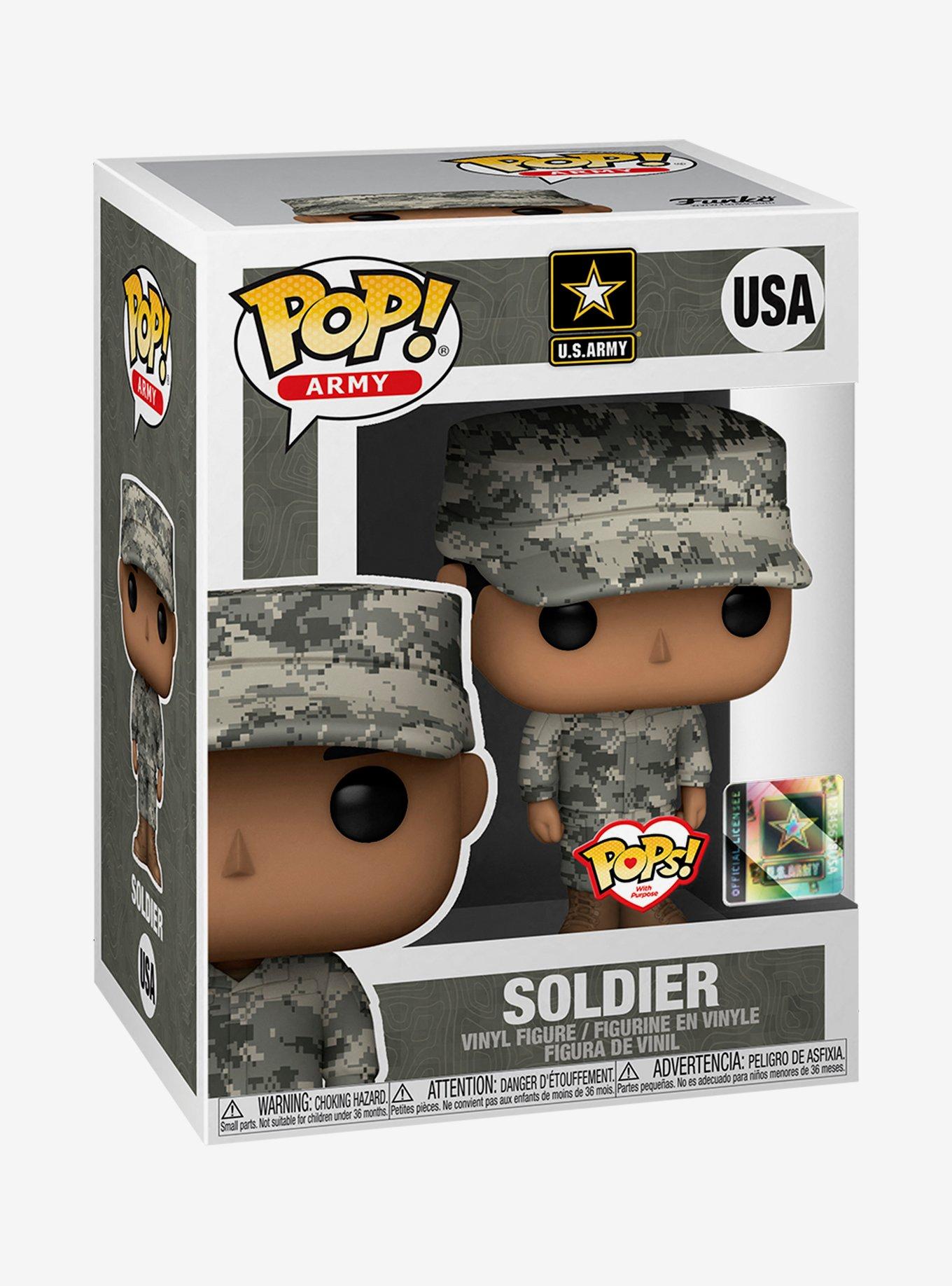 Funko Pop! U.S. Army Soldier Male Vinyl Figure (Version B), , alternate