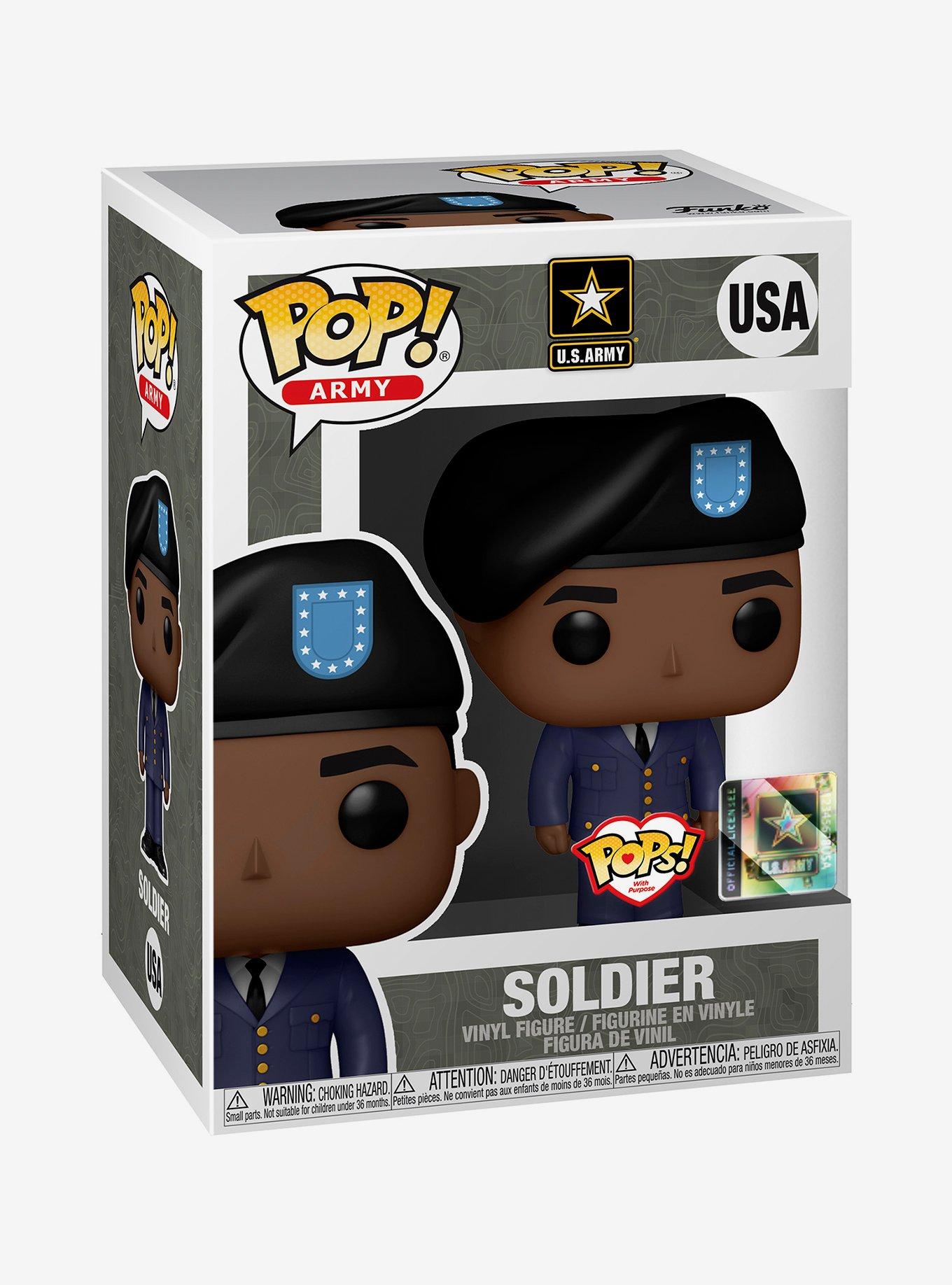 Funko Pop! U.S. Army Soldier Male Vinyl Figure (Version A), , alternate