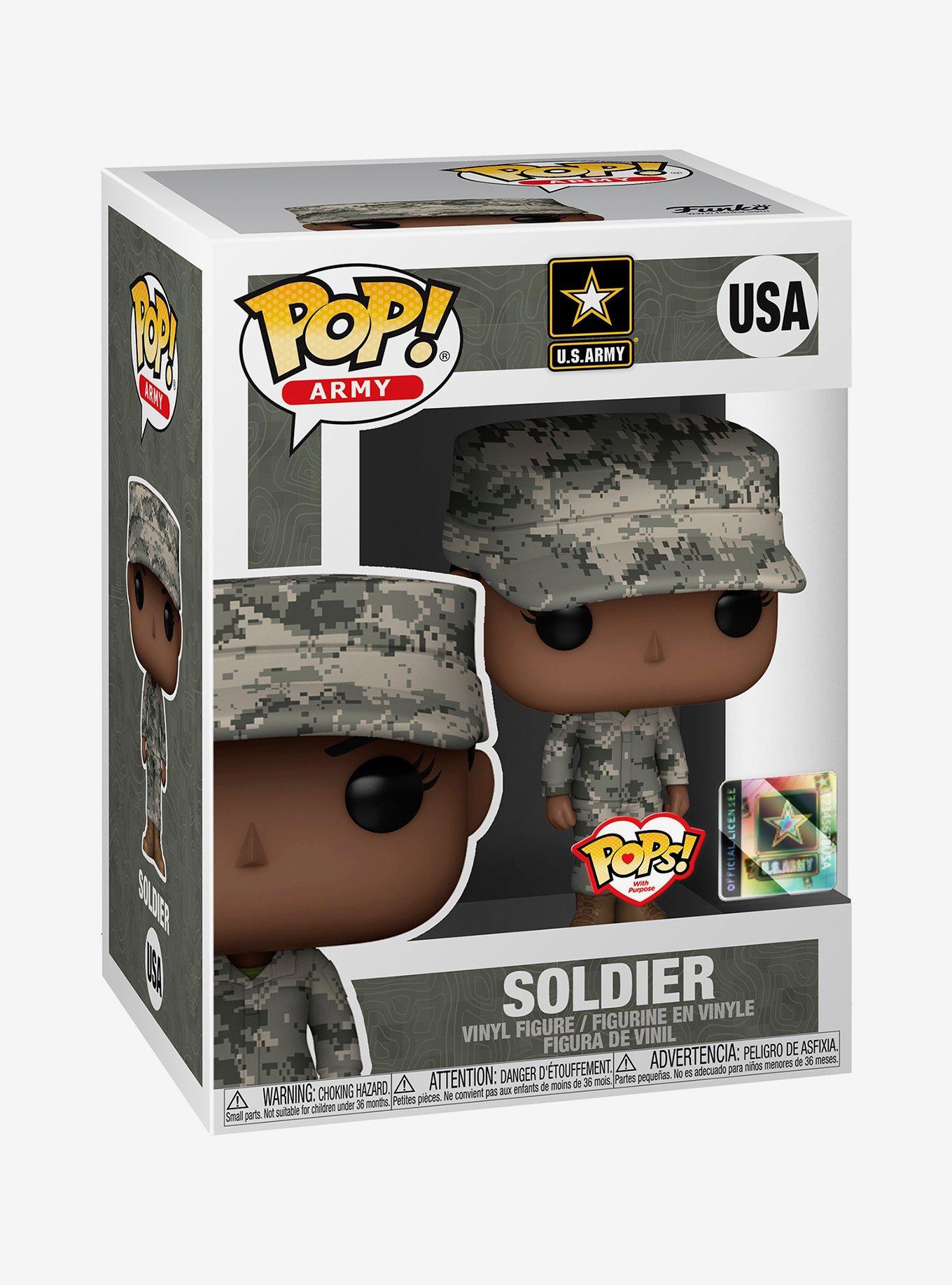 Funko Pop! U.S. Army Soldier Female Vinyl Figure (Version A), , alternate