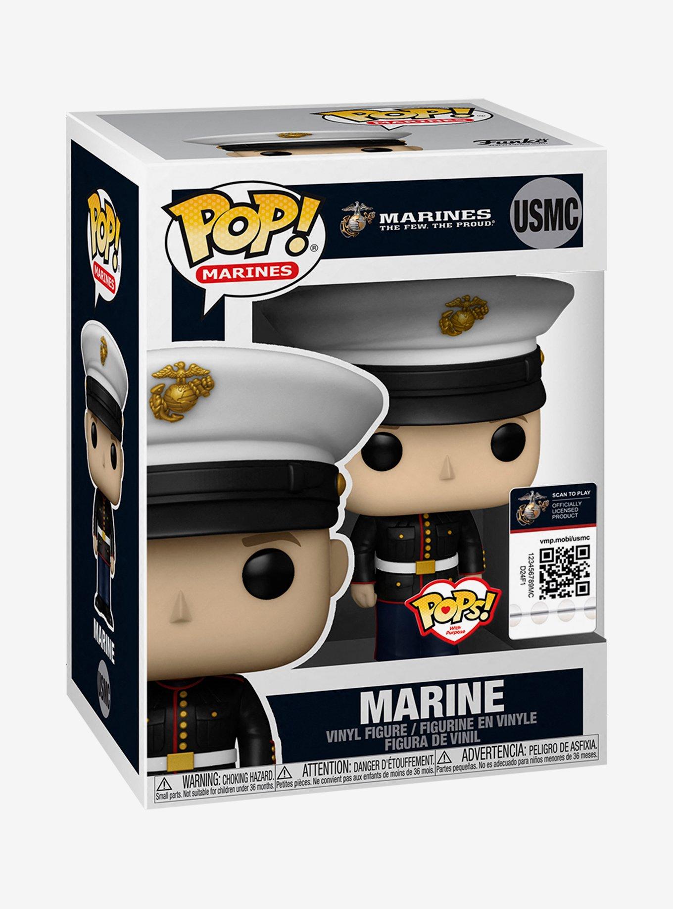 Funko Pop! U.S. Marine Corps Marine Dress Blues Male Vinyl Figure (Version C), , alternate