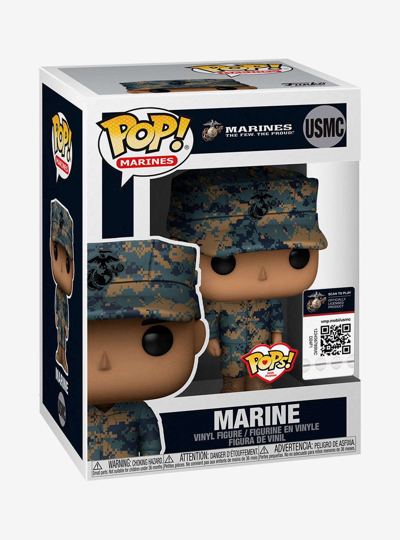 Funko Pop! U.S. Marine Corps Marine Male Vinyl Figure (Version B), , alternate