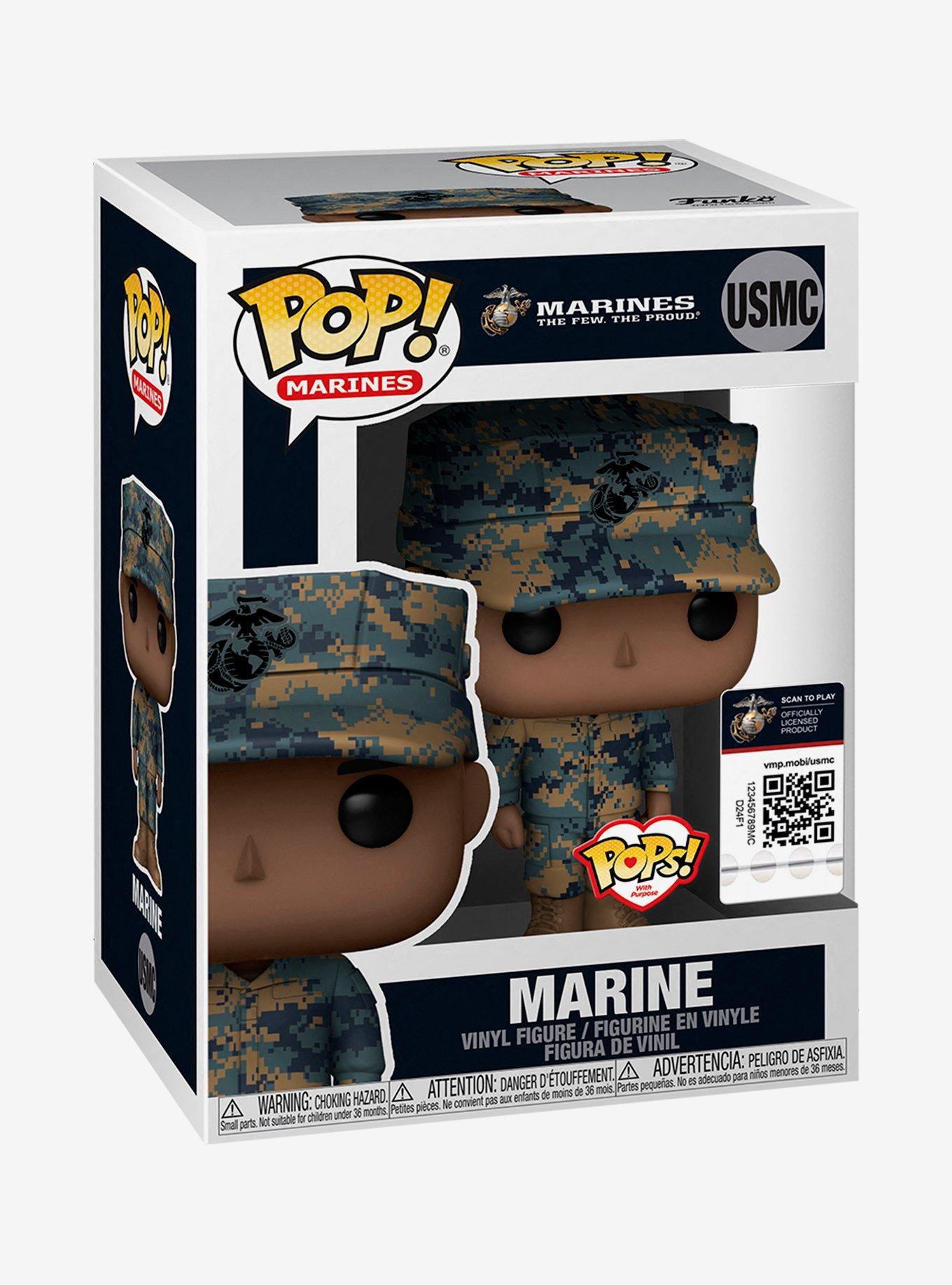 Funko Pop! U.S. Marine Corps Marine Male Vinyl Figure (Version A), , alternate