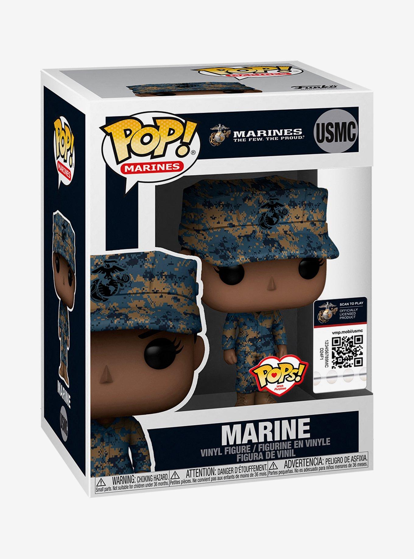 Funko Pop! U.S. Marine Corps Marine Female Vinyl Figure (Version A), , alternate