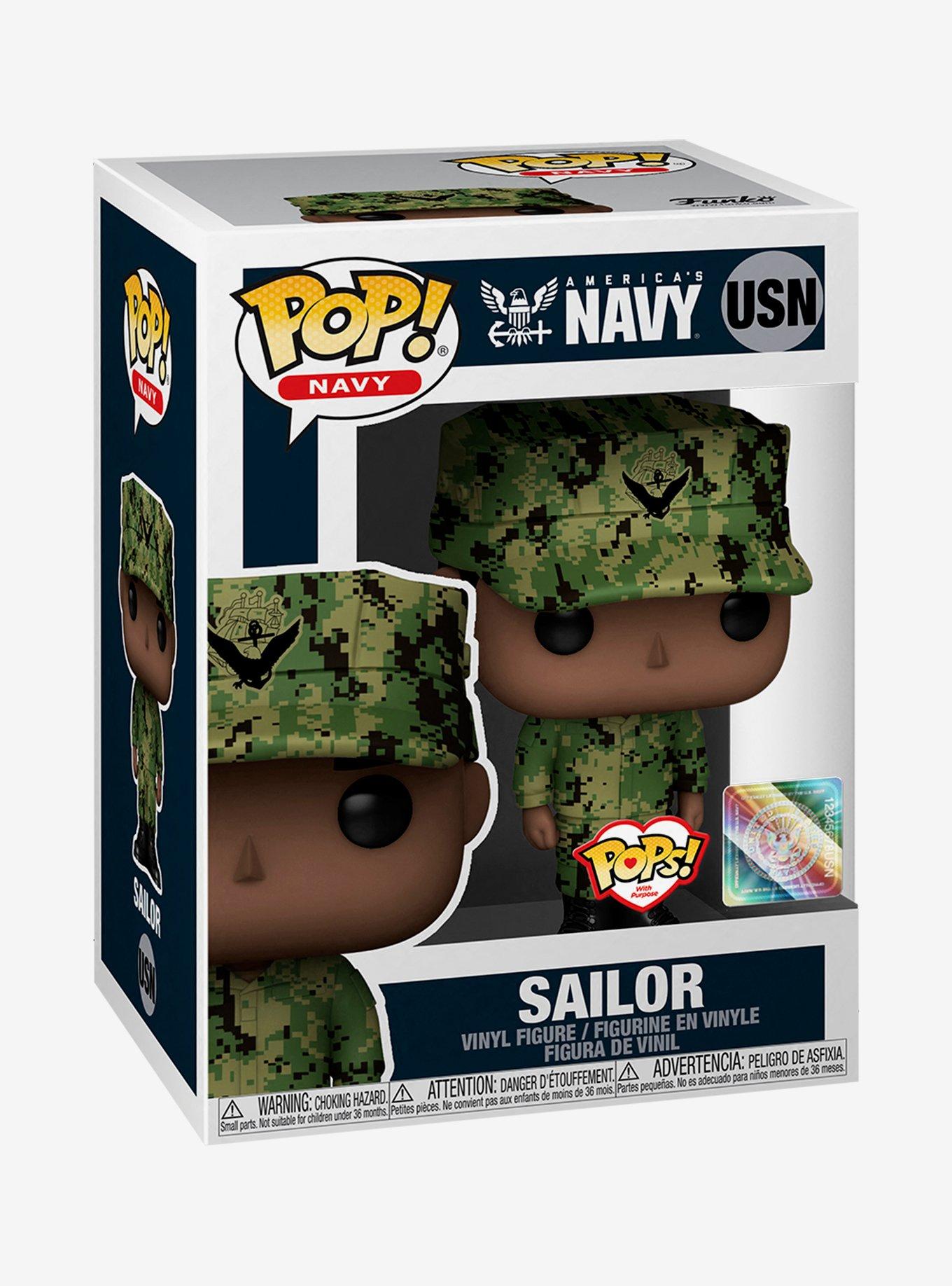 Funko Pop! U.S. Navy Sailor Male Vinyl Figure (Version A), , alternate