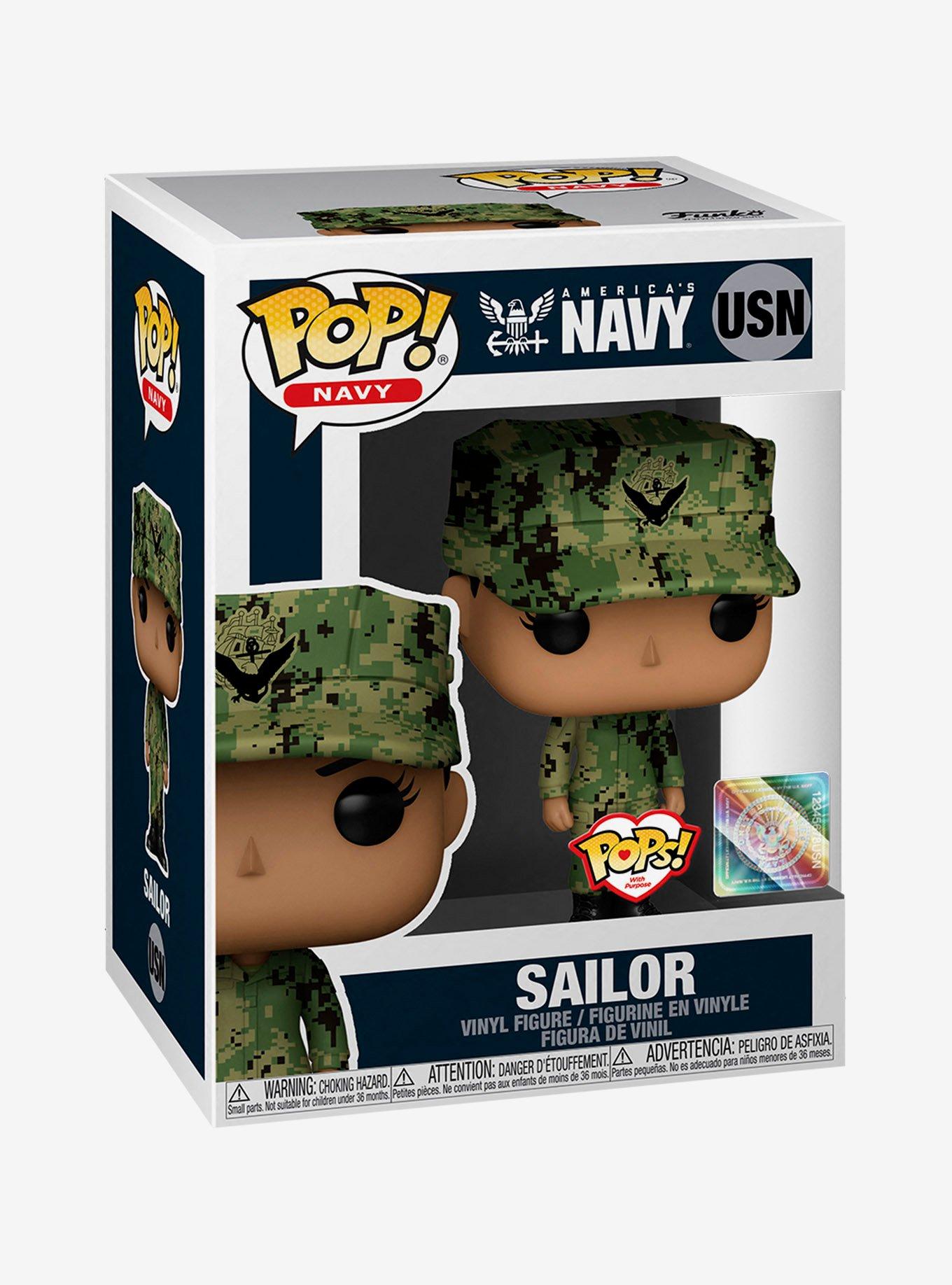 Funko Pop! U.S. Navy Sailor Female Vinyl Figure (Version B), , alternate