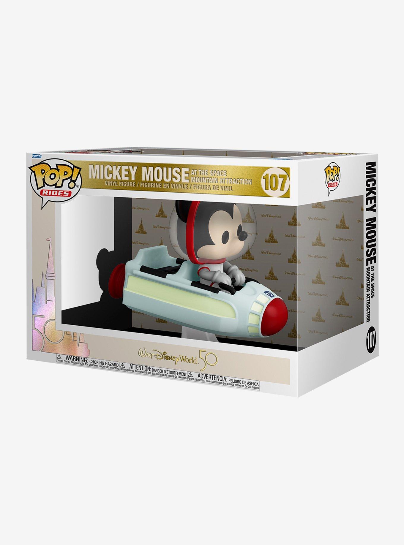 Funko Pop! Rides Walt Disney World 50th Anniversary Mickey Mouse at the Space Mountain Attraction, , alternate