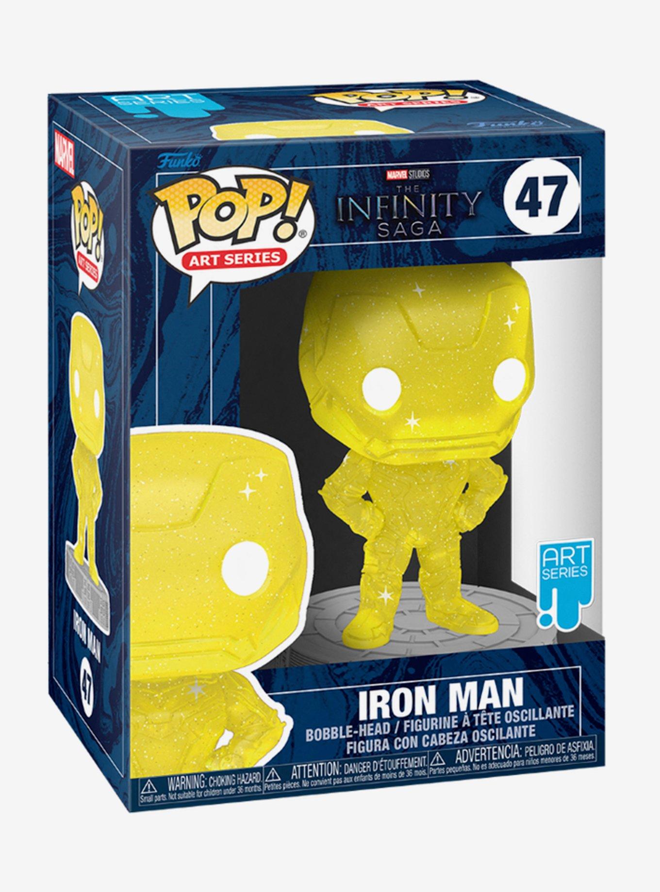Funko Pop! Art Series Marvel The Infinity Saga Iron Man Vinyl Figure, , alternate
