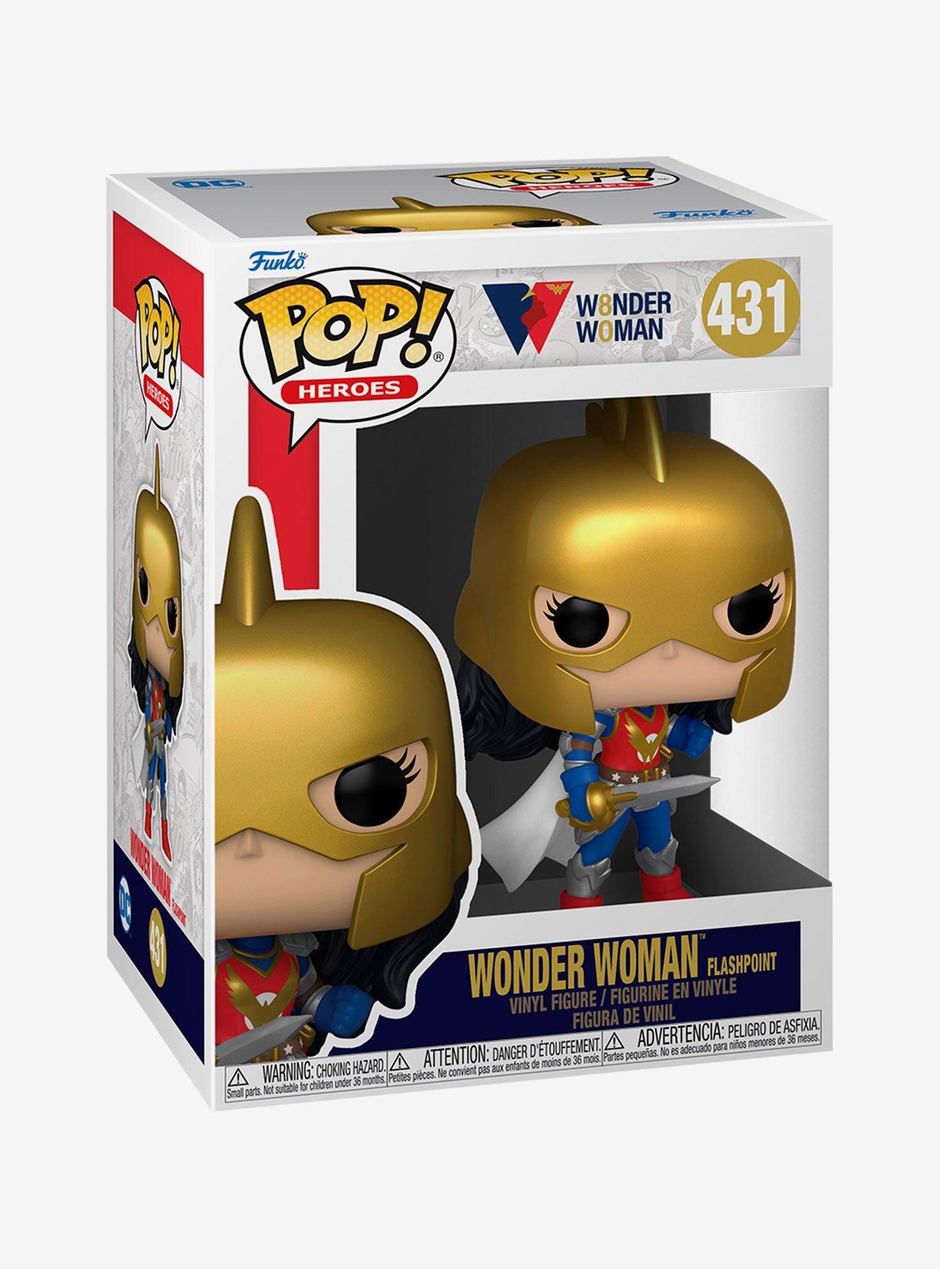 Funko Pop! Heroes Wonder Woman 80th Anniversary Wonder Woman Flashpoint Vinyl Figure, , alternate