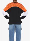 Halloween Michael Myers Color-Block Girls Long-Sleeve T-Shirt, MULTI, alternate